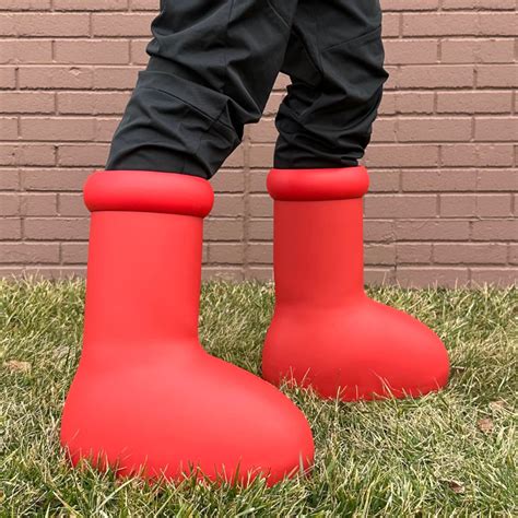 replica big red boots|big red boots for sale.